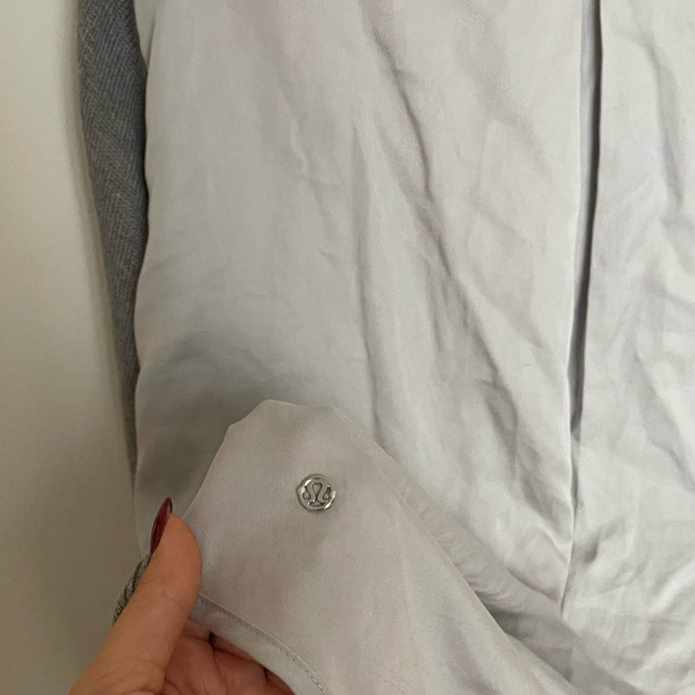 Lululemon NWOT Cardi In The Front Heathered Medium Grey / Silver Spoon - Picture 9 of 12